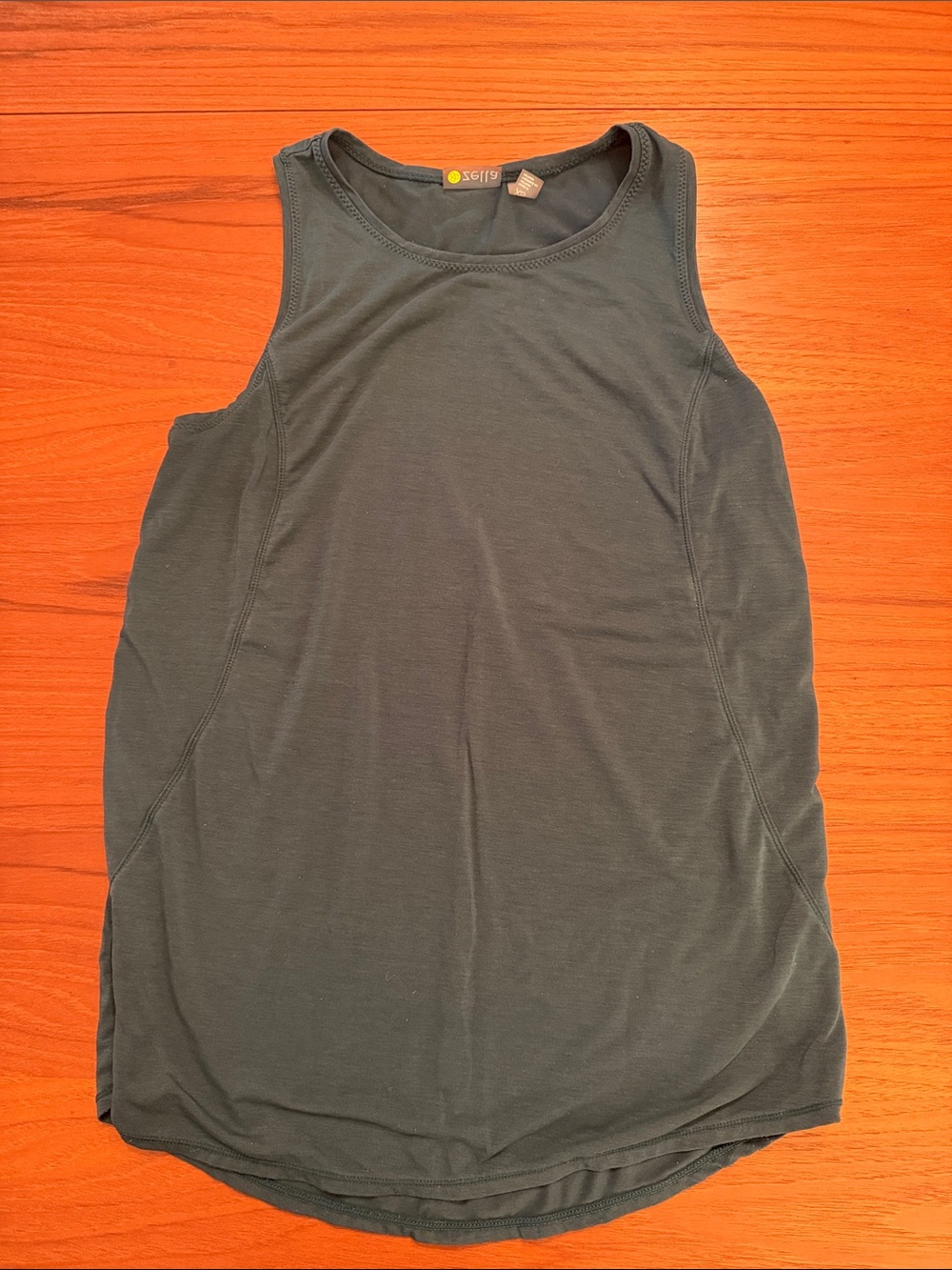 Zella Slate Green Crewneck Athletic Tank